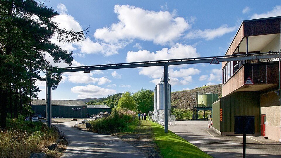 The Speyside Way passes Tamdhu Distillery. A big share of Scotland's malt distilleries sit in these…